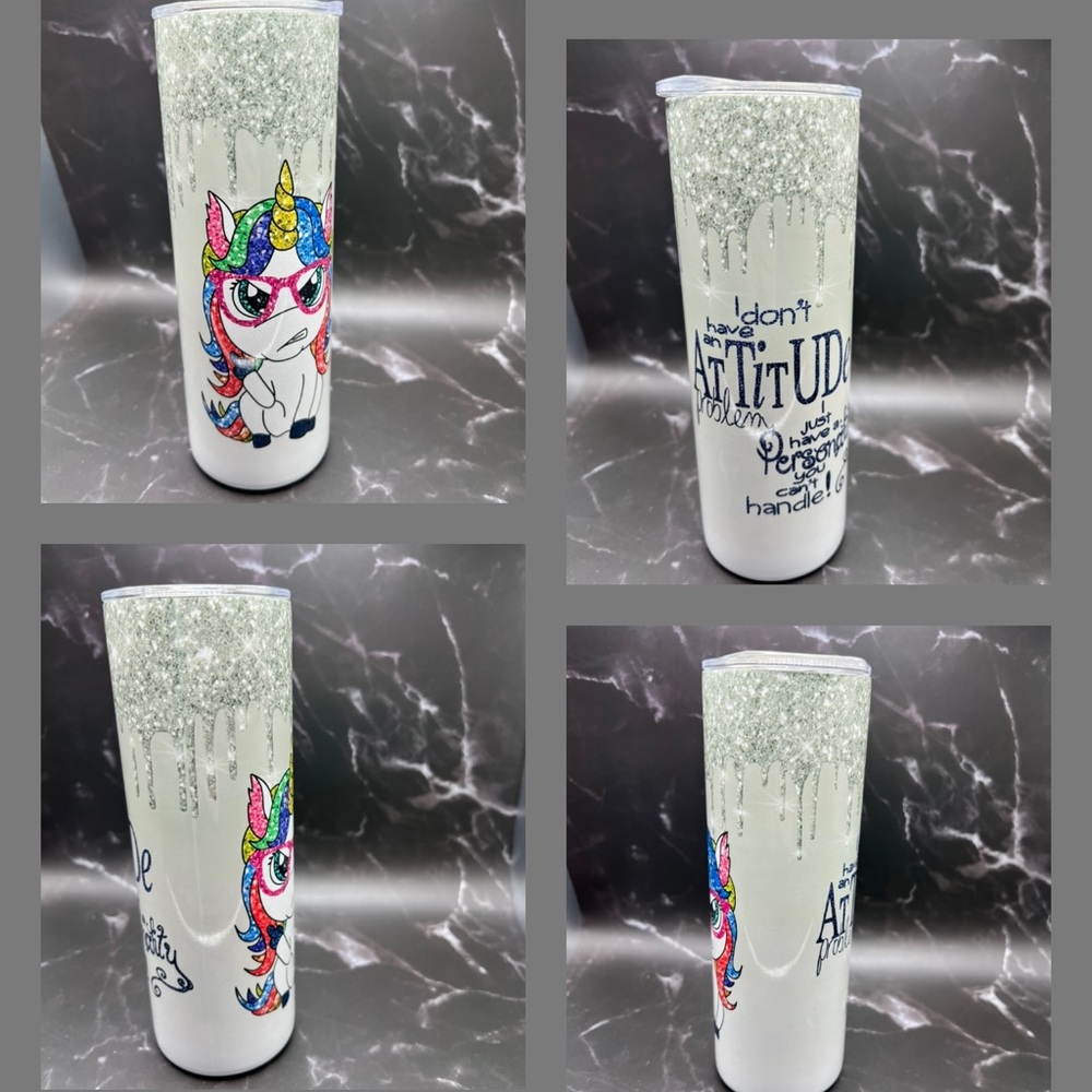 NEW*** “I don’t have an attitude problem……” 20oz tumbler
